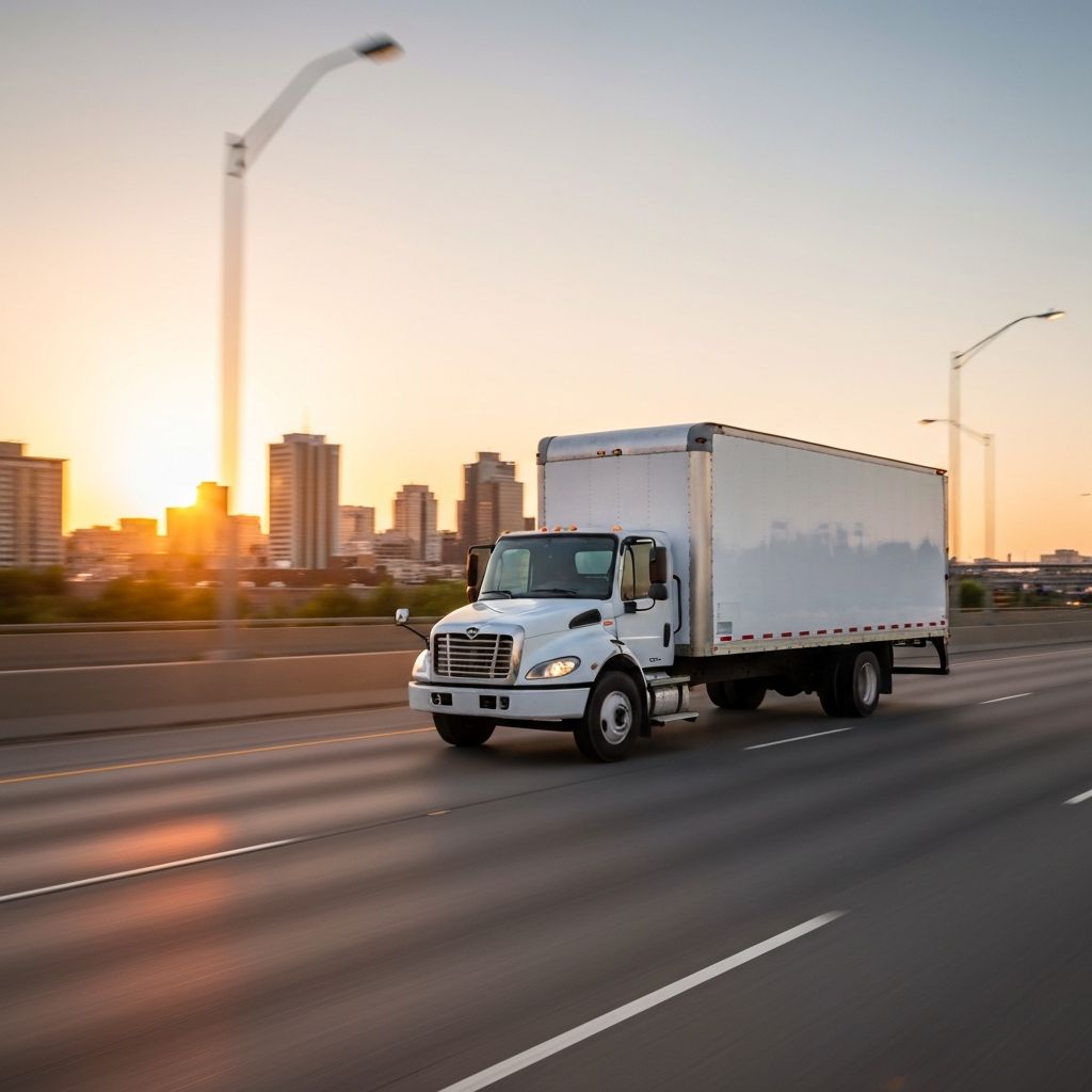 TRUCKBLESSED delivery truck